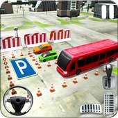 Moderno Autobús: Estacionamiento Simulador 3D