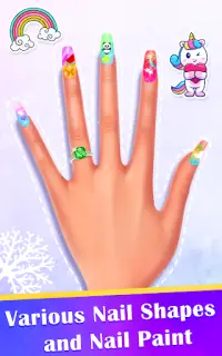 Nails Salon Games - Nail Art Screen Shot 1