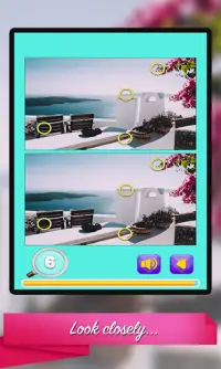 Find the Difference : Beautiful Places *Free Game Screen Shot 1