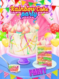 Rainbow Pastel Cake - Family Party & Birthday Cake Screen Shot 4