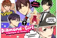Diamond Girl: jeux d'amour Otome otaku games Screen Shot 5