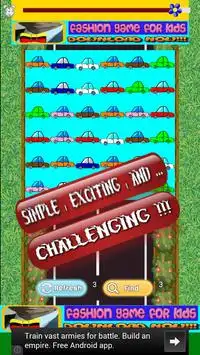 Fun Car Games For Kids Screen Shot 1
