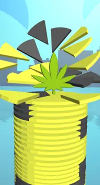 Stack Ball Cannabis Ganja Weed Game Screen Shot 4