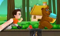 Baby Forest Chase - Honey Bear Screen Shot 3