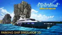 Motorboat Parking Ship Sim Screen Shot 2