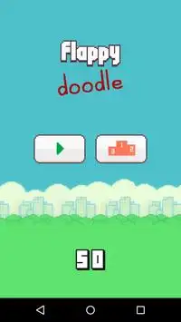 Flappy Doodle Screen Shot 1