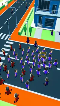 Crowd City Rush Oyunu 3D Screen Shot 3