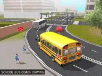 Schoolbus Coach Simulator 3D Screen Shot 7