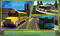 School Bus Driver 3D Simulator Screen Shot 0