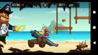 Treasure Crab - Pirate Adventure Game Screen Shot 1