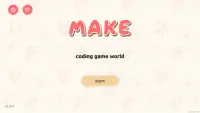 MAKE Games - Coding game world Screen Shot 0