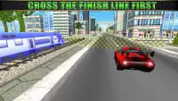 Car vs  Train Real Racing Simulator Screen Shot 4