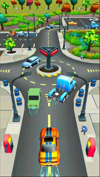 Traffic Car Racer: Highway Car Run Drving Sim 3D Screen Shot 1