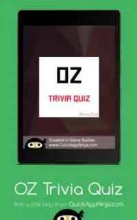 Oz Trivia Quiz Screen Shot 10