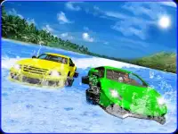 Water Surfing Car Racing 3D Screen Shot 13