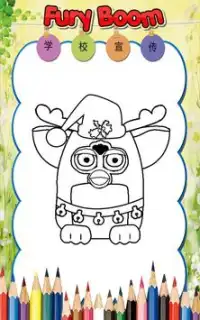 How to color The Furby Bubble Boom Screen Shot 6