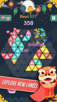 Triangle - Block Puzzle Game Screen Shot 4