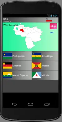 Venezuela State Maps and Flags Screen Shot 7