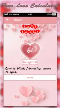 True Love Calculator : Magic Love Calculator Screen Shot 1