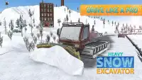 Cargador excavador Truck Nieve Screen Shot 2