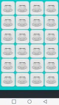 Cup Coffee Memory Game Screen Shot 1