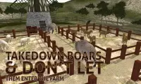 Farm Boar Hunter Simulator Screen Shot 2