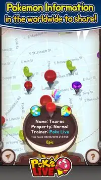 Live Map - for Pokemon GO Screen Shot 2