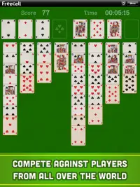 Freecell Solitaire Screen Shot 8