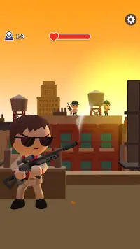 Mafia Sniper — Wars of Clans Screen Shot 0