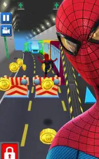 Subway avengers Infinity Dash: spiderman & ironman Screen Shot 6