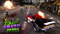 Zombie smash derby auto Screen Shot 1