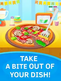 Criar sua própria pizza juego Screen Shot 1