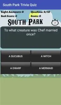Quiz for South Park Screen Shot 3