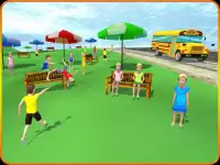 Kids School Trip Bus Game 3D Screen Shot 13