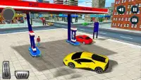 Highway Gas Station Car parking:Best Car Parking Screen Shot 3