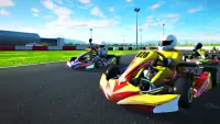 Go kart race buggy kart rush racing beach race Screen Shot 0