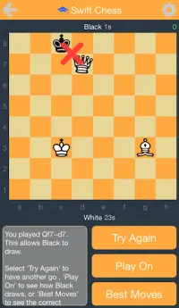 Swift Chess Puzzles (Lite) Screen Shot 2