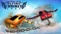 Impossible Flying Chained Car Games Screen Shot 8