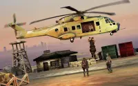 US Army Helicopter Transport Vegas City Screen Shot 2