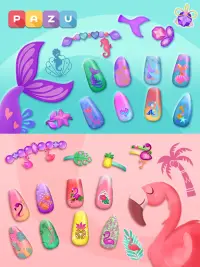 Nail Art Salon - Manicure & jewelry games for kids Screen Shot 13