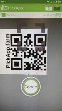 PickApp Scanner Screen Shot 0