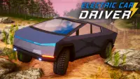 Electric Car Simulator: Tesla Driving - Тесла игра Screen Shot 1