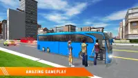 Offline City Bus Driving Games Screen Shot 1