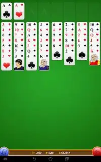 Classic Freecell Solitaire Screen Shot 6