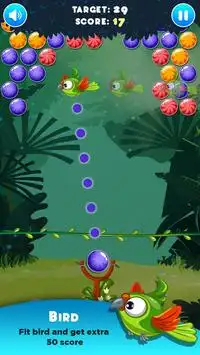 Jungle Bubble shooter Screen Shot 4