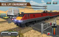 Train Driving Simulator 2017- Euro Speed ​​Racing Screen Shot 20