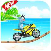 Oggy Moto bike adventure