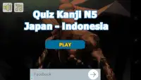 Quiz Kanji N5 Japan - Indonesia Screen Shot 0