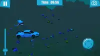 Serangan hiu mengambang di bawah air balap mobil Screen Shot 1