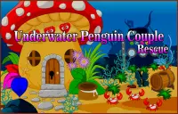 New Best Games - Underwater Penguin Couple Rescue Screen Shot 1